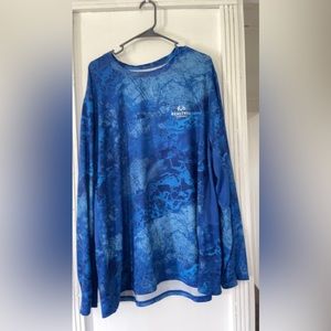 Mens 3x real tree dri fit fishing shirt